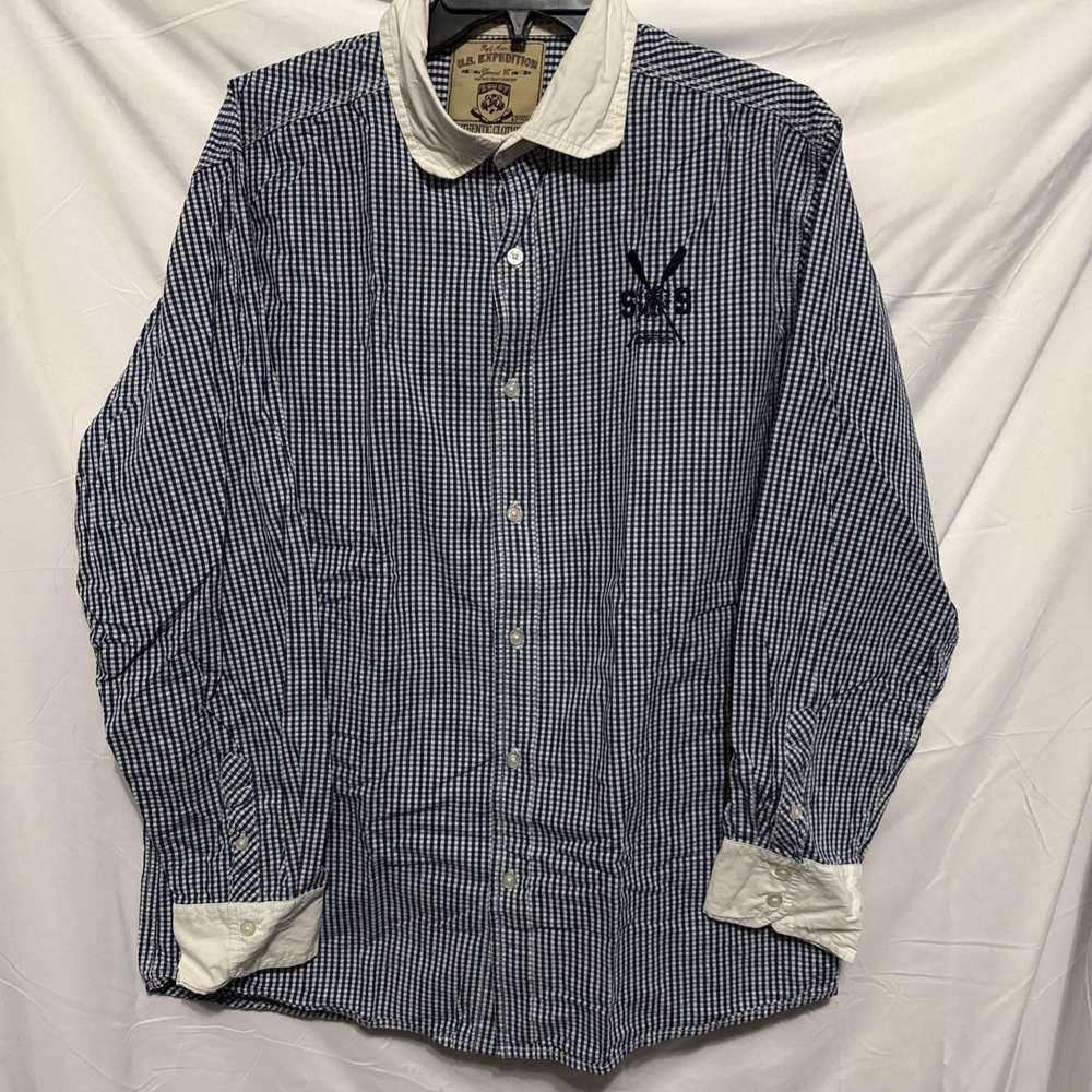 Rugby‎ Masters Mens Button Down Shirt Size Large